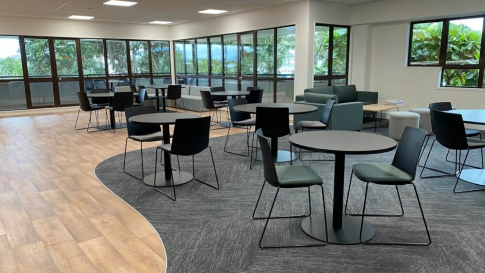 whakatane civic centre commercial flooring project