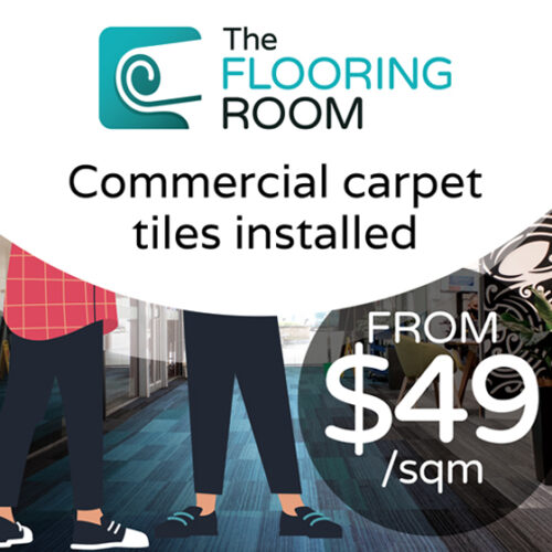 Commercial Carpet Tiles installed